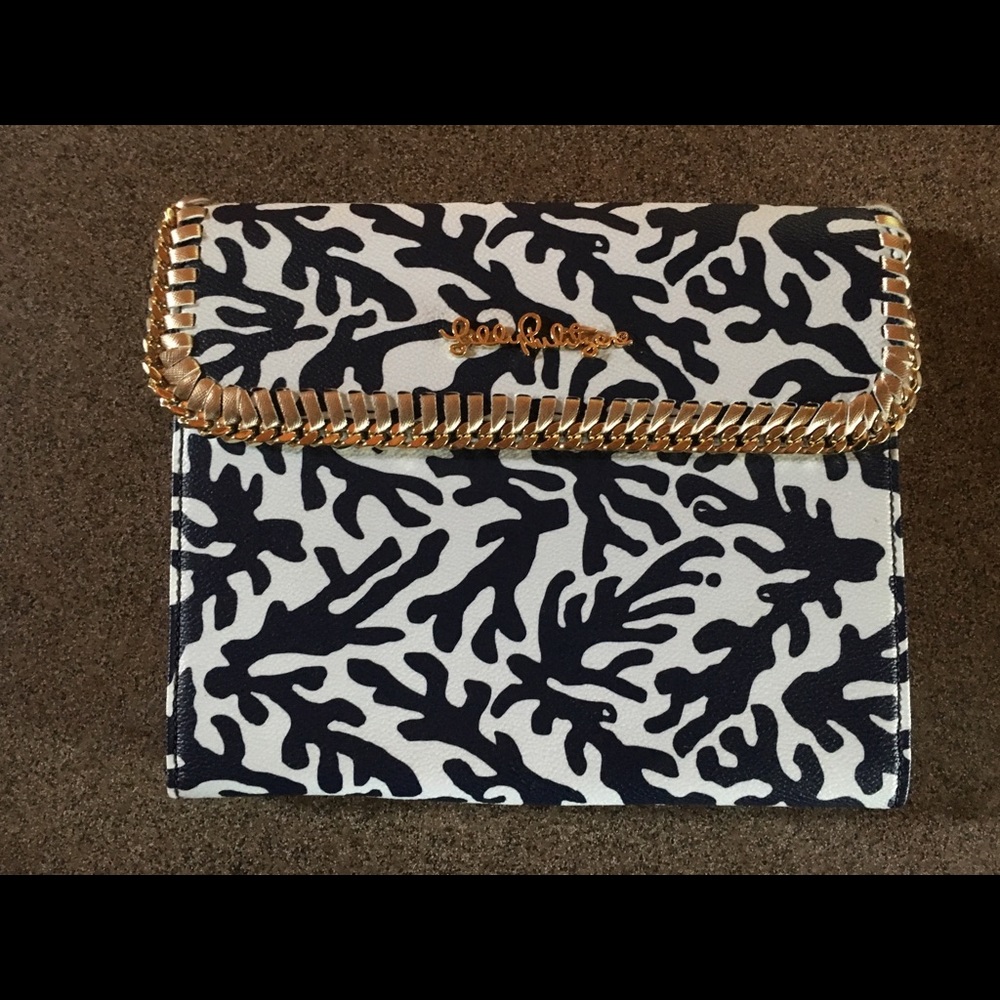 NWT Lilly Pulitzer Chain Mail IPad Case